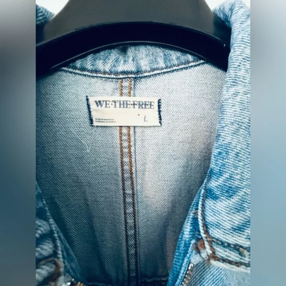 We The Free On The Run Cropped Coverall - Light Blue - Picture 4 of 7